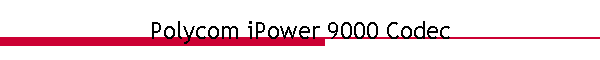 Polycom iPower 9000 Codec